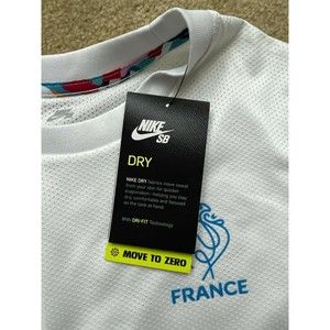 Nike | Shirts & Tops | Nike Sb X Parra France Olympic Federation Kit Crew Skate Jersey Size 